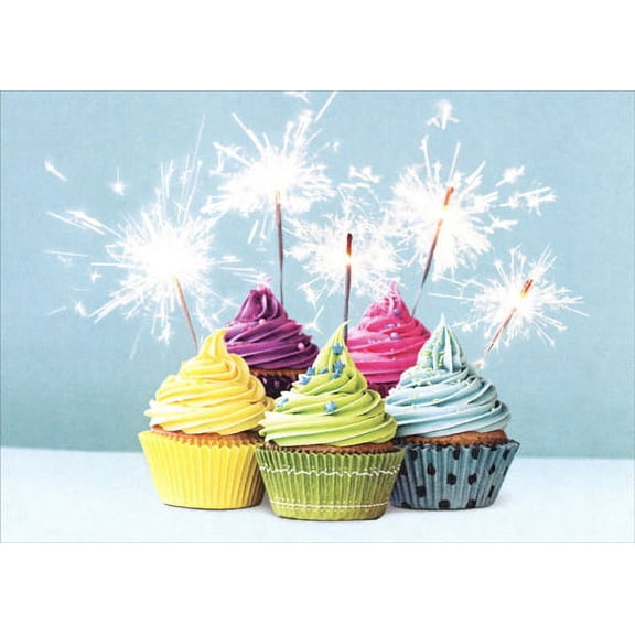 Tree-Free Greetings Extra Sparkly Birthday Card