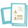 thumbnail image 1 of Tree-Free Greetings First Communion Greeting Card 2 Pack, 5x7, In His Sight (GT65973), 1 of 5