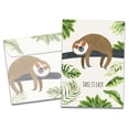 thumbnail image 1 of Tree-Free Greetings Get Well Greeting Card, 5 x 7, Sloth Slow Lane (GO69416), 1 of 5