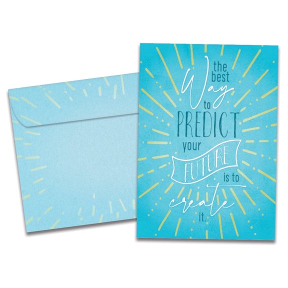 Tree-Free Greetings Graduation Greeting Card, 5x7, Create Your Future (GO60496)
