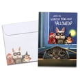thumbnail image 1 of Tree-Free Greetings Halloween Greeting Card 12 Pack, 5x7, Without Masks (HP60521), 1 of 7