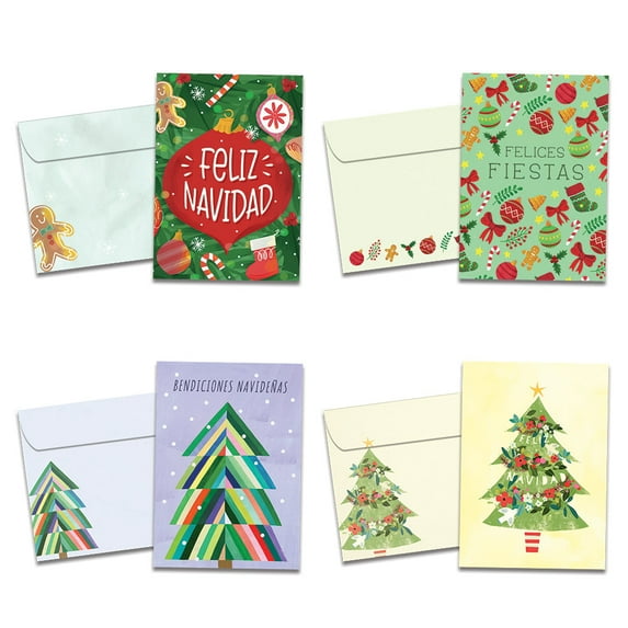 Tree-Free Greetings Hanukkah Greeting Card 16 Pack, 5 x 7, Beautiful Menorahs (GP65988)