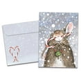 thumbnail image 1 of Tree-Free Greetings Holiday Greeting Card 12 Pack, 5x7, Joyful Wishes (HP60650), 1 of 7