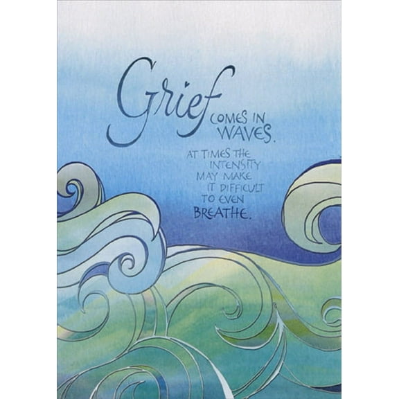 Tree-Free Greetings In Waves Sympathy Card