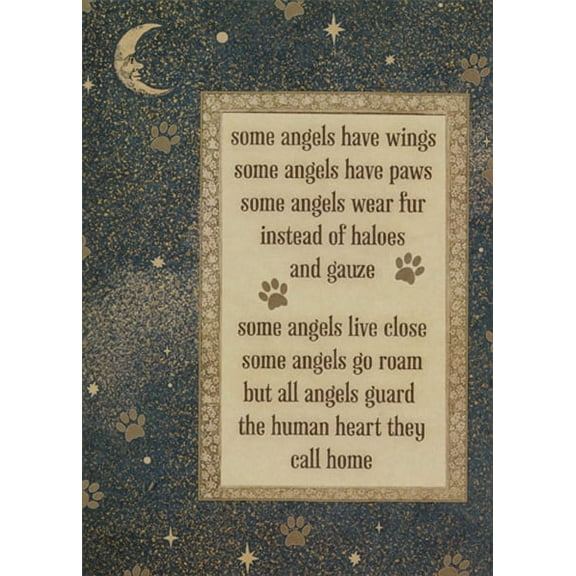 Tree-Free Greetings Pet Angels Pet Sympathy Card