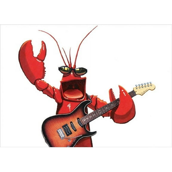 Tree-Free Greetings Rock Lobster Funny / Humorous Birthday Card