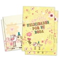 thumbnail image 1 of Tree-Free Greetings SS-Wedding Greeting Card 2 Pack, 100% Recycled Paper, 5x7, Felicidades Birds (GT64654), 1 of 6