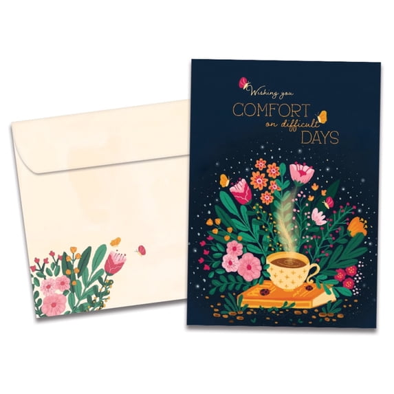 Tree-Free Greetings Support Greeting Card, 5x7, Comfort Wish (GO65964)