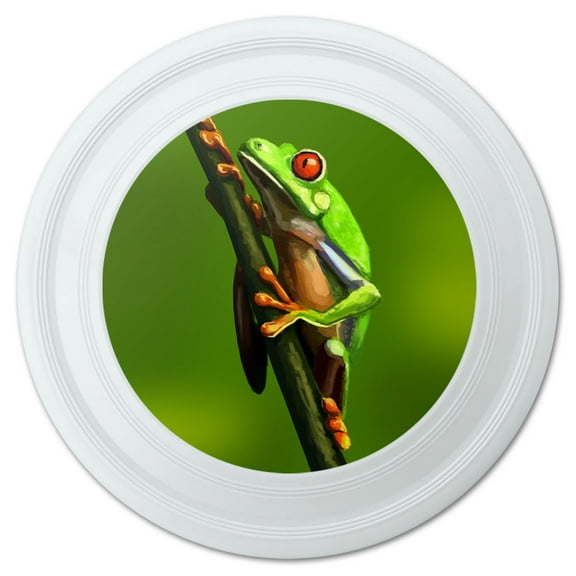Tree Frog Red-Eyed Novelty 9" Flying Disc