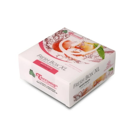 Tree Frog Xtreme 400g White Peach Scent Car Fresh Box XL Style Air Freshener