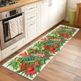 Posen Tree Tree Frogs Area Rug, Tropical Poison Dart Frogs Hibiscus Flower Palm ...