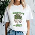 thumbnail image 1 of Tree Hawaii Beach Christmas In July Shirt, Christmas Tshirt, Summer Vacation Tshirts, Santa Beach Shirt, Santa Summer Tee, Christmas In Summer, Xmas In July Gift, Xmas Summer, Summer Vibes, 1 of 5
