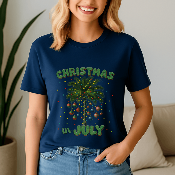 Tree Hawaii Beach Christmas In July Shirt, Christmas Tshirt, Summer Vacation Tshirts, Santa Beach Shirt, Santa Summer Tee, Christmas In Summer, Xmas In July Gift, Xmas Summer, Summer Vibes