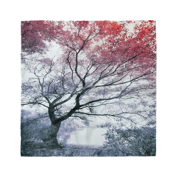 Tree Head Scarf, Abstract Colorful Dramatic, Head Wrap, 3 Sizes, by Ambesonne