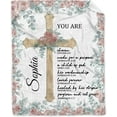 thumbnail image 1 of Tree Healing Scripture Bible Verse Fleece Throw Sympathy Prayer Blanket Religious Christian Inspirational Gifts for Women Friends - 40''x50'', 1 of 5