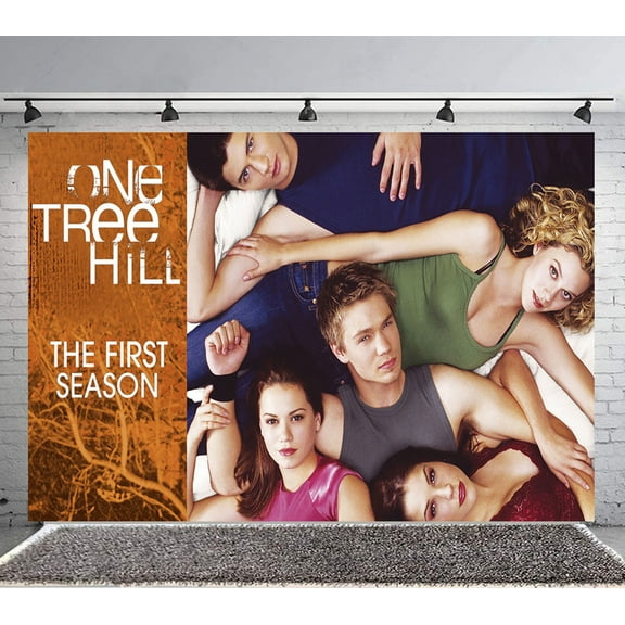 Tree Hill Backdrop Banner Party Supplies Poster Movie Theme Background for Photography Birthday Decorations