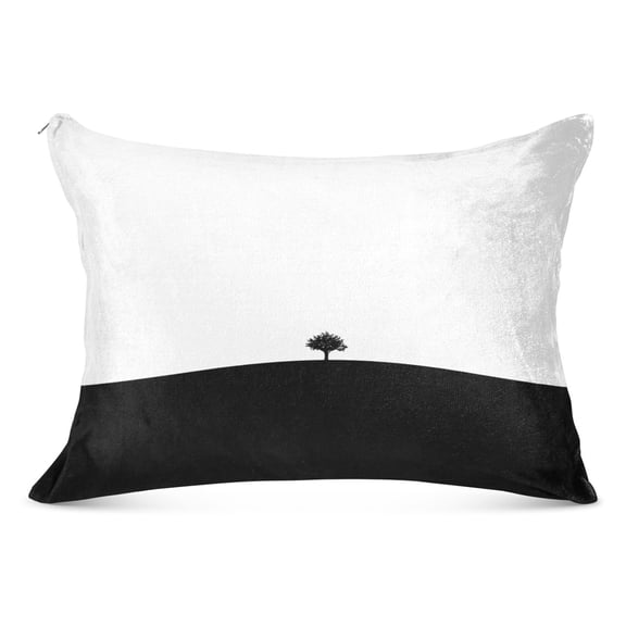 Tree Hill Soft Plush Pillow Cover, Zippered Design, Comfortable for Bedroom and Sofa