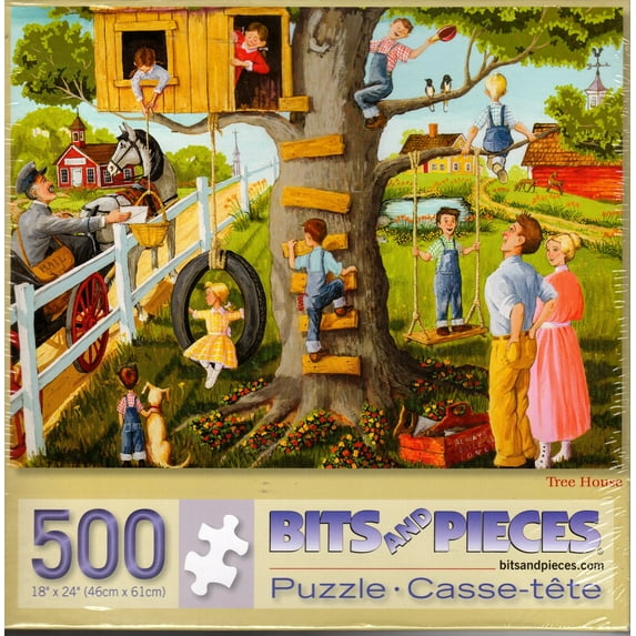 Tree House 500 Piece Puzzle