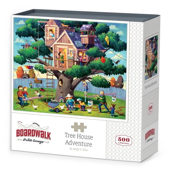 Tree House Adventure 500-Piece Puzzle by Boardwalk