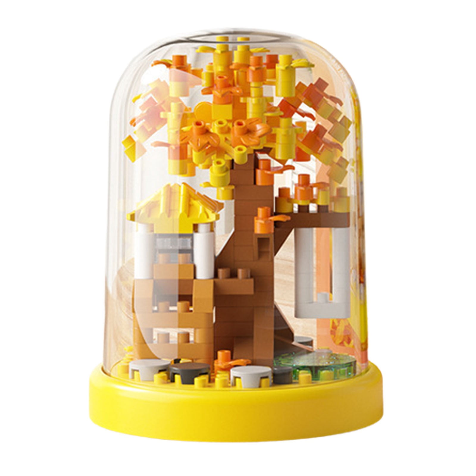 Tree House Building Set, Blossom Bonsai Tree House Flowers Building ...