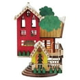 thumbnail image 1 of Tree House Wood Ornament, 1 of 4