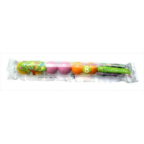 Tree Hugger All Natural Bubble Gum tube Citrus Berry 12 pack