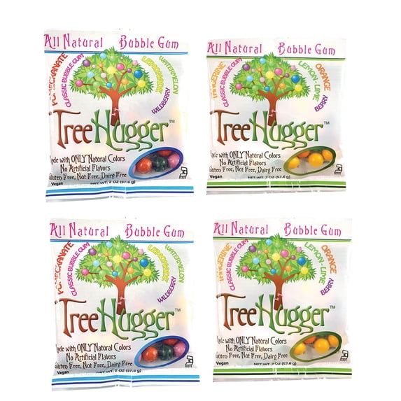Tree Hugger Bubble Gum MFF30 - Variety Pack - 2 Oz (4 bags)