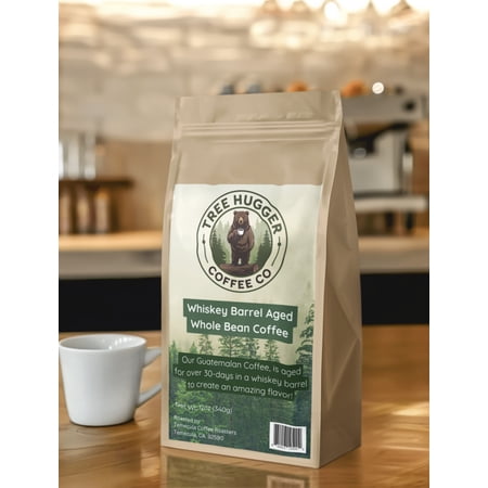Tree Hugger Coffee Co - Whiskey Barrel Aged - Specialty Grade Whole Bean Coffee