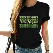 Tree Hugger Earth Day Retro Nature Lover T-Shirt
