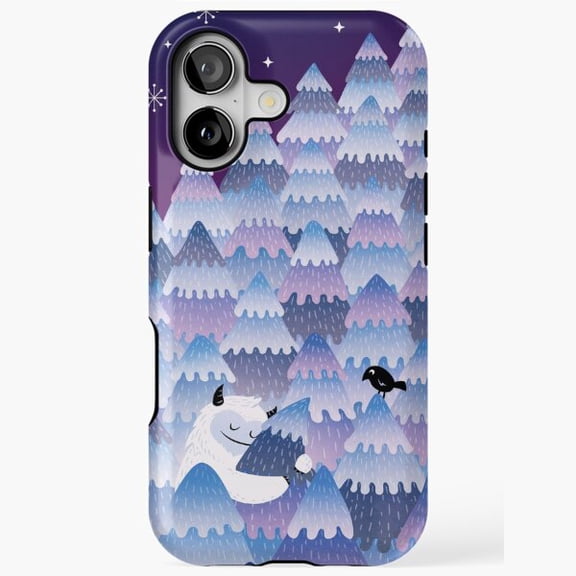 Tree Hugger Forest Night Eco Nature Graphic Case for iPhone 17 to 11 Pro Max