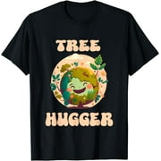 Tree Hugger Vintage Retro Nature Environmental Earth Day T-Shirt