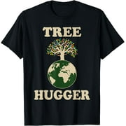 Tree Hugger Vintage Retro Nature Environmental Earth Day T-Shirt