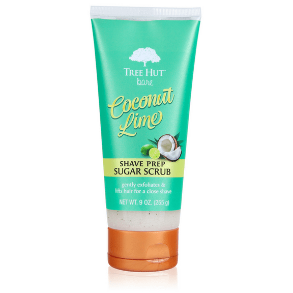 Tree Hut Bare Coconut Lime Shave Prep Scrub 9 oz