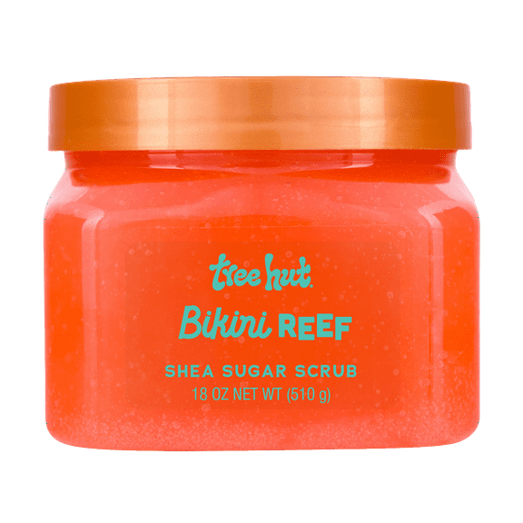 Tree Hut Bikini Reef Shea Butter Sugar Body Scrub, 18 oz