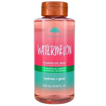 Tree Hut Watermelon Foaming Gel Body Wash, 18 fl oz