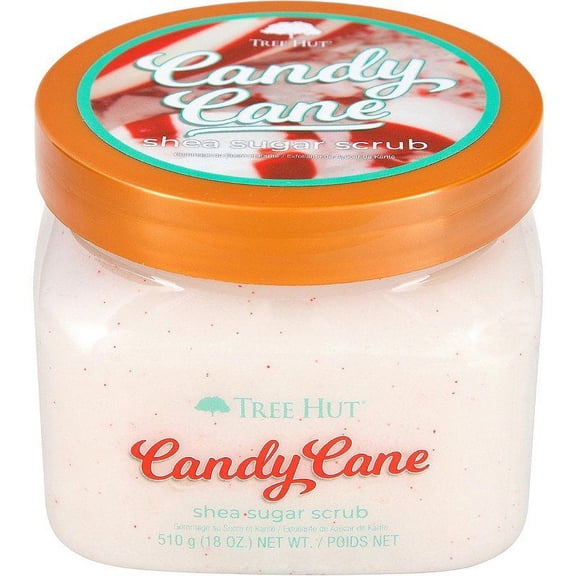 Tree Hut Candy Cane Shea Sugar Scrub 18oz