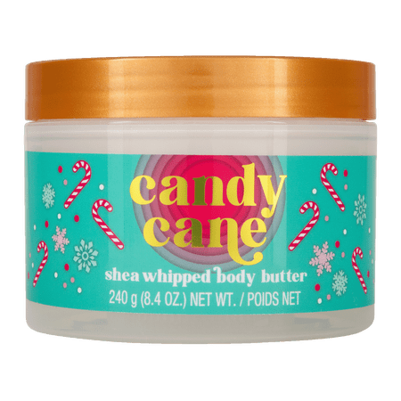 Tree Hut Candy Cane Whipped Shea Body Butter, 8.4 oz
