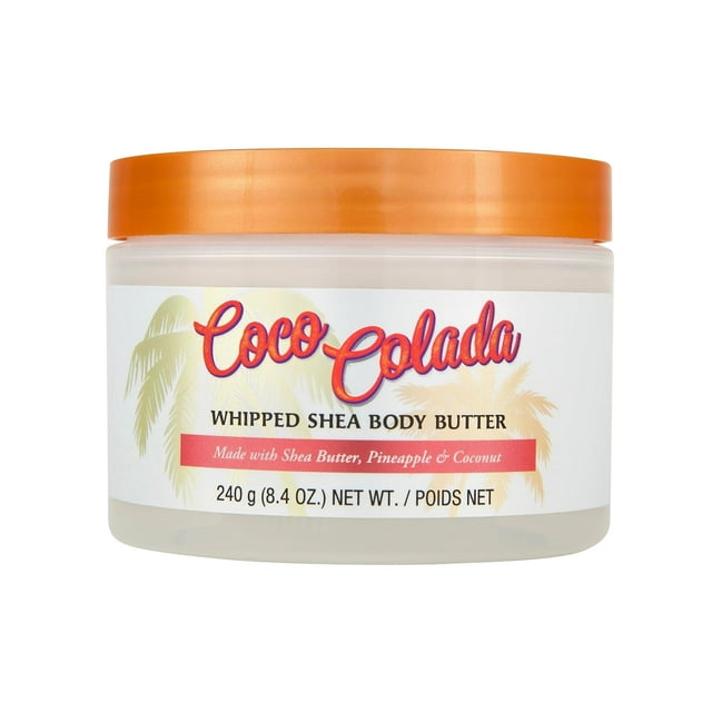 Tree Hut Coco Colada Whipped Shea Body Butter, 8.4oz, with Natural Shea