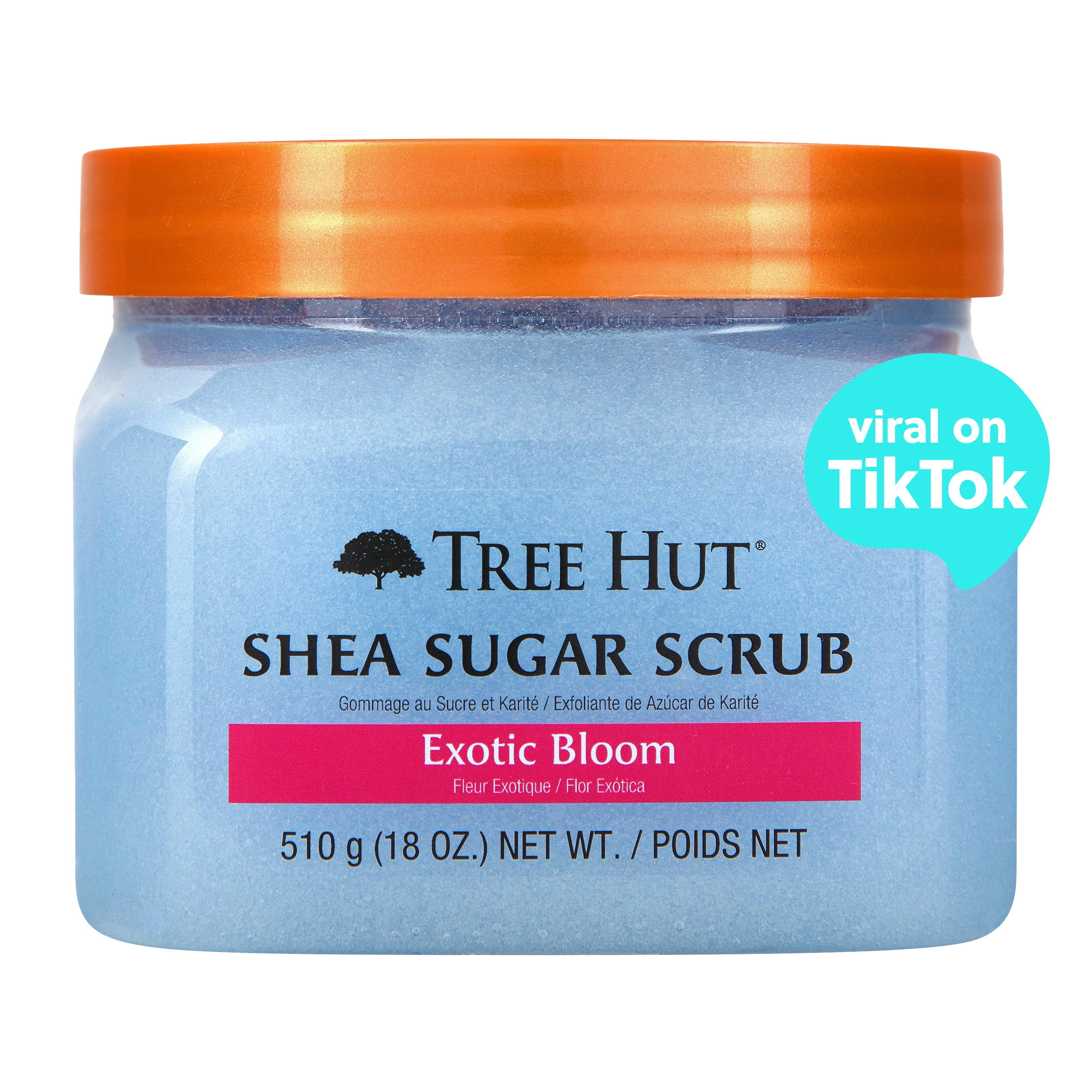Tree Hut Shea Sugar Scrub, Belize Breeze, 18 Ounce Ingredients and Reviews