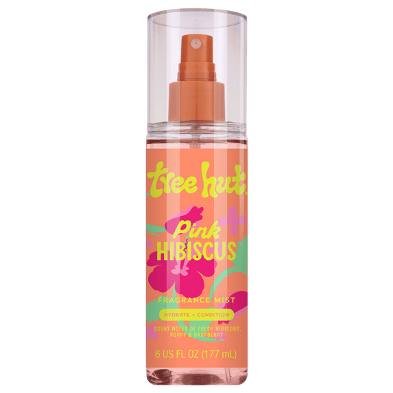 Tree Hut Pink Hibiscus Hydrating Fragrance Mist, 6 fl oz