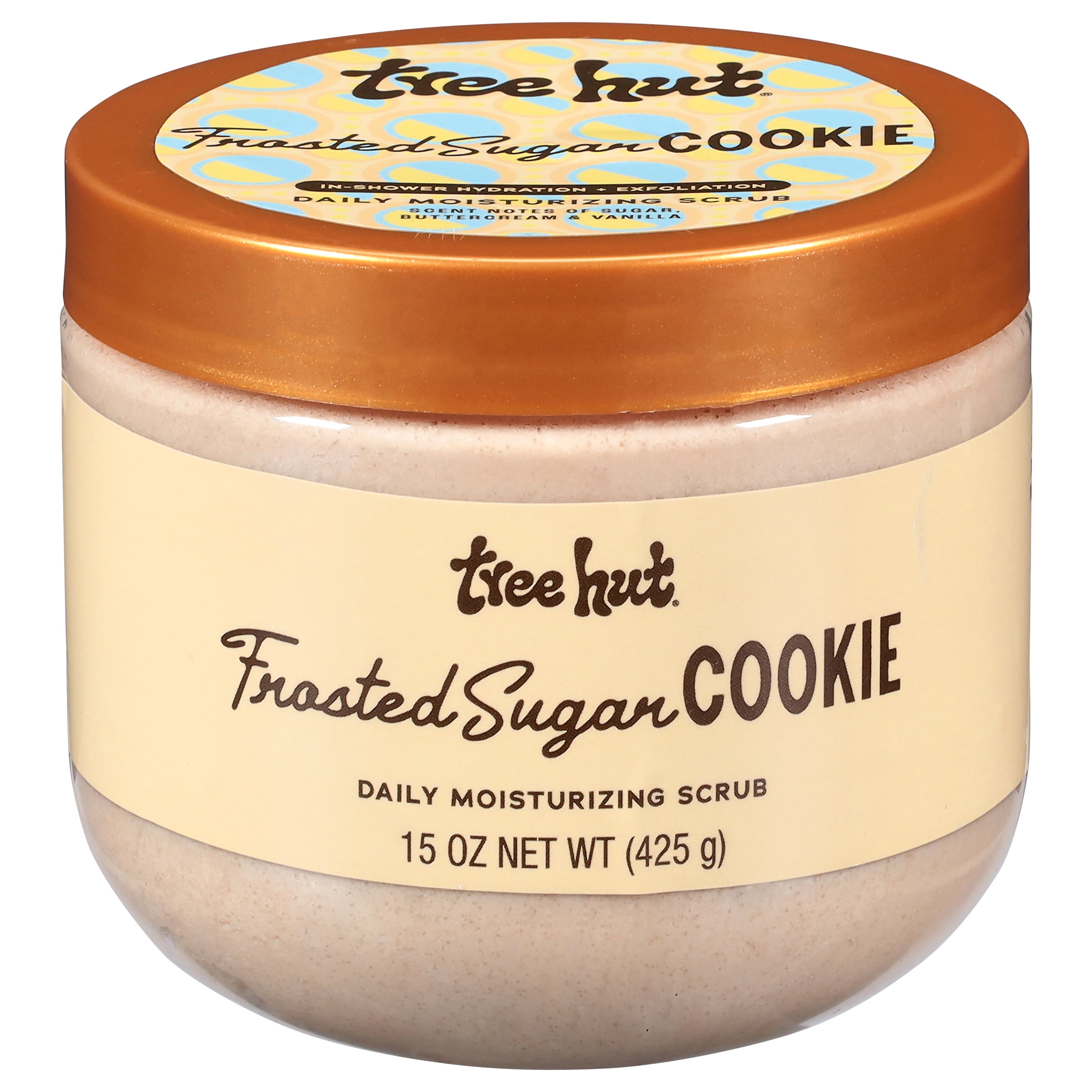 Tree Hut Frosted Sugar Cookie Daily Moisturizing Scrub, 15 oz