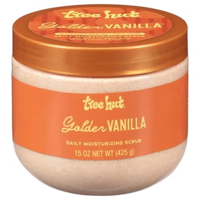 Tree Hut Golden Vanilla Daily Moisturizing Scrub, 15 oz