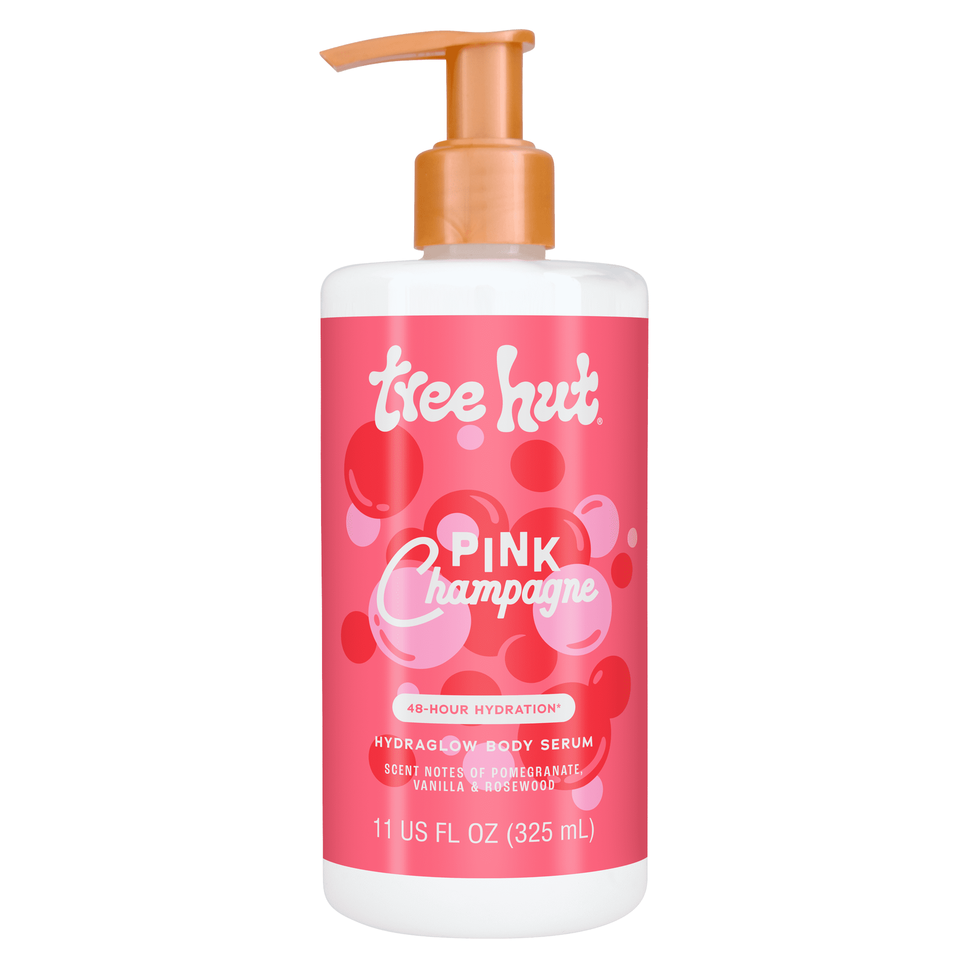 Tree Hut Pink Champagne Hydraglow Body Serum, 11 fl oz