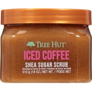 Tree Hut Iced Coffee Shea Sugar Exfoliating & Hydrating Body Scrub, 18 oz.