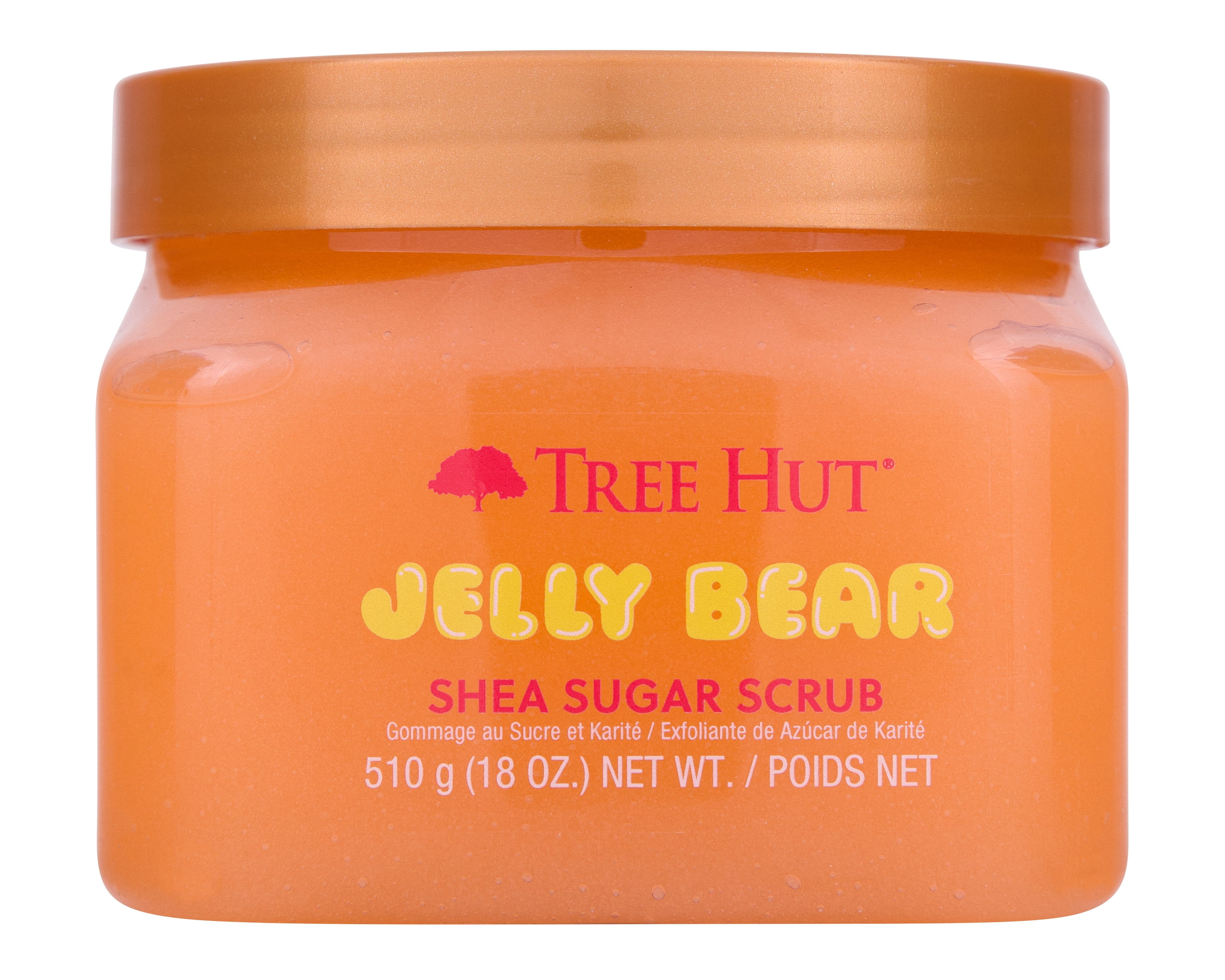 Tree Hut Jelly Bear Exfoliating Shea Sugar Body Scrub, 18 oz