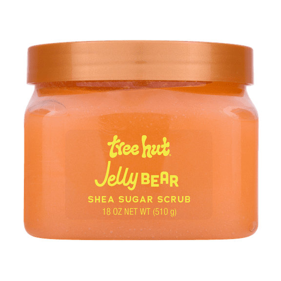 Tree Hut Jelly Bear Exfoliating Shea Sugar Body Scrub, 18 oz