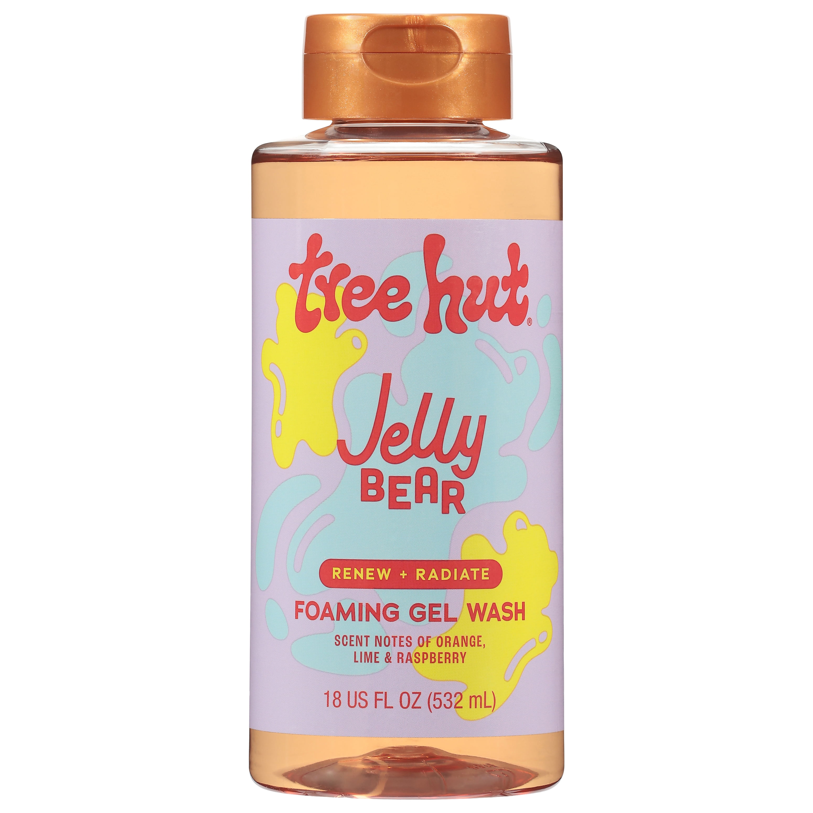 Tree Hut Jelly Bear Foaming Gel Body Wash, 18 fl oz