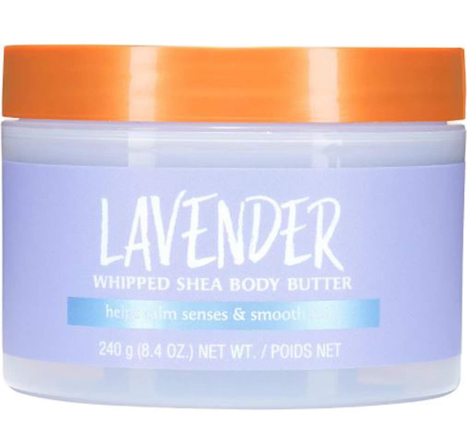 Tree Hut Lavender Whipped Shea Body Butter 8.4 Oz With Real Sugar