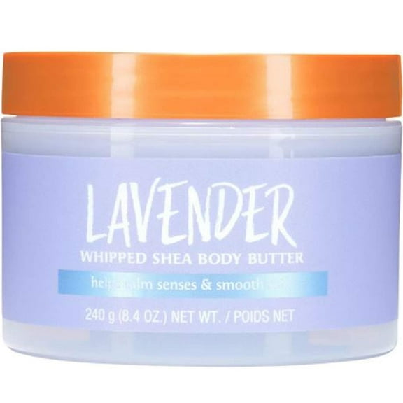 Tree Hut Lavender Whipped Shea Body Butter 8.4 Oz! Formulated With Real Sugar, Lavender
