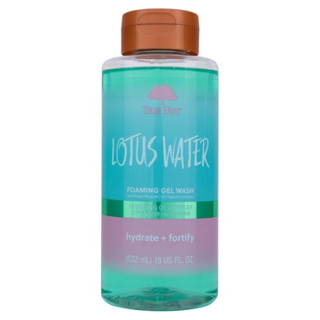 Tree Hut Lotus Water Hydrating Foaming Gel Wash, 18 fl oz.
